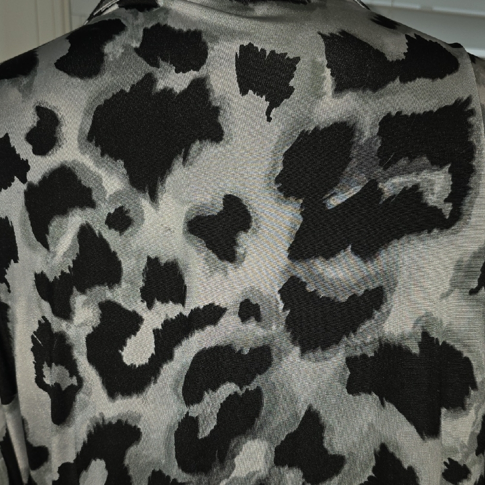Cache Monochrome Patterned Blouse - image 5